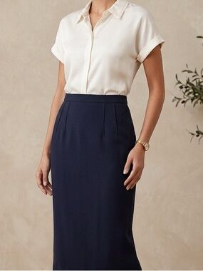Jones New York Maxi Skirt With Pockets